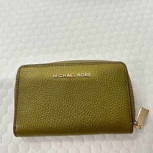 MICHAEL KORS - Small Pebbled Leather Wallet